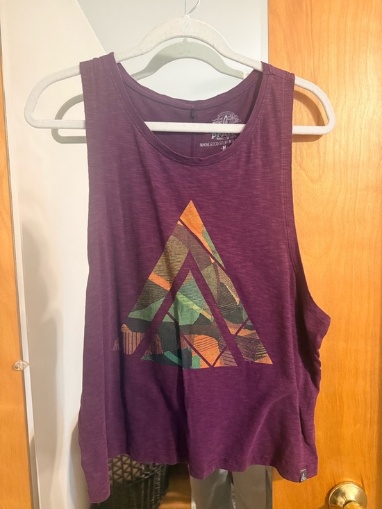 Prana Tops - Prana Purple Graphic Tank Top